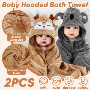 Hooded Baby Towels