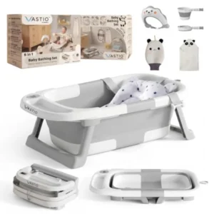 6-in-1 Collapsible Baby Bathtub Set