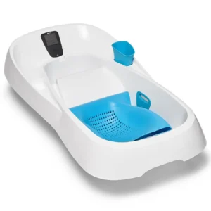 3-in-1 Grow-with-Me Baby Bathtub with Digital Thermometer